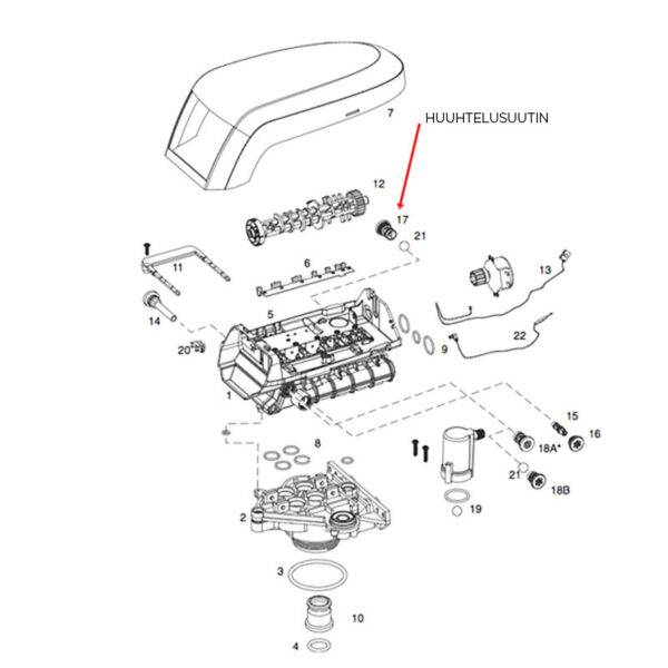 Autotrol 255/155 huuhtelusuutin - Image 5