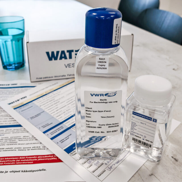 Water4You vesianalyysi