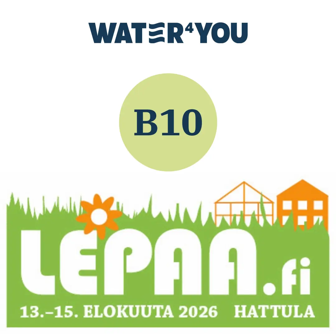 Water4You Lepaa-näyttelyssä paikalla B10